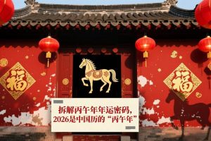 （17038期）付费文章：拆解丙午年年运密码，2026是中国历的“丙午年”